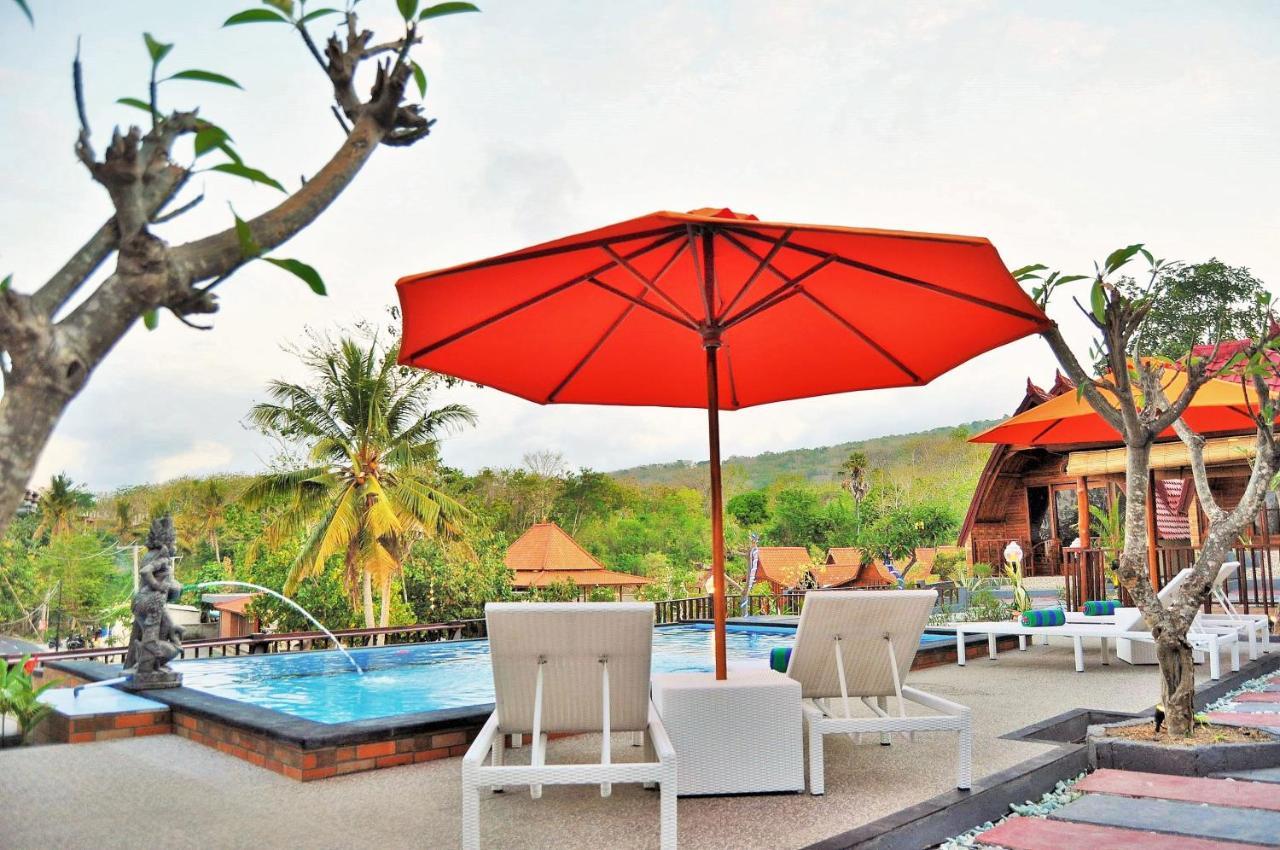 Surya Chandra Beach Bungalow Batununggul Kültér fotó
